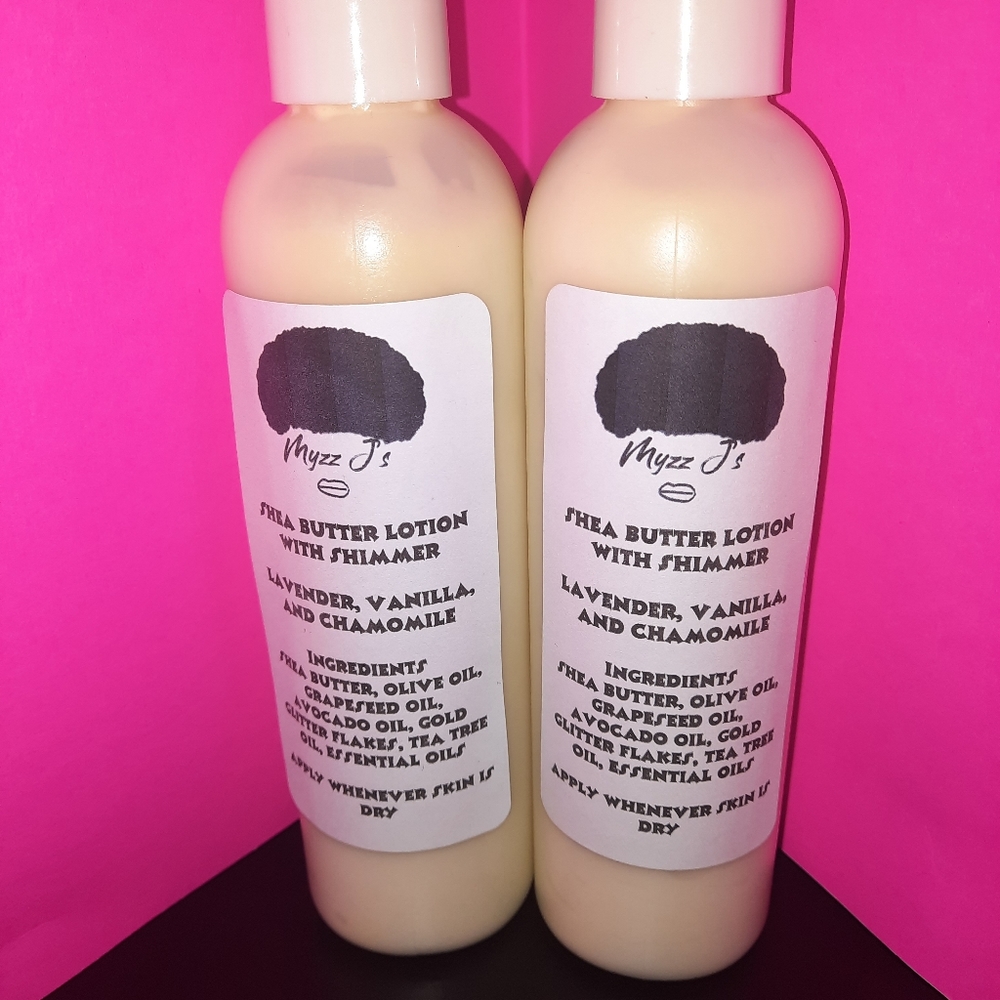 All natural Shea Butter Lotion 8oz